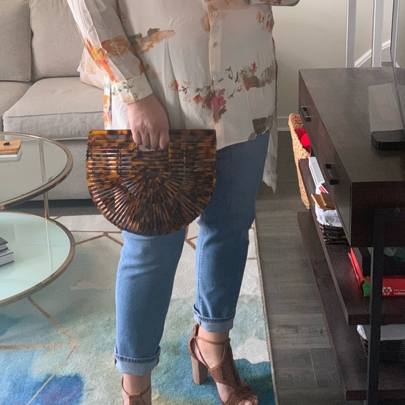 ❌ SOLD ❌ NWT Cult Gaia Ark Bag (Tortoise, Small) - Picture 6 of 6
